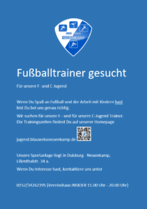 Read more about the article Fußballtrainer gesucht
