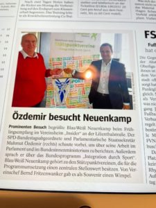 Read more about the article Özdemir besucht Neuenkamp